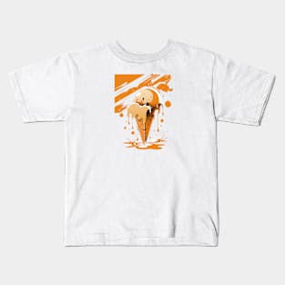 Ice Cream Cone Design Kids T-Shirt